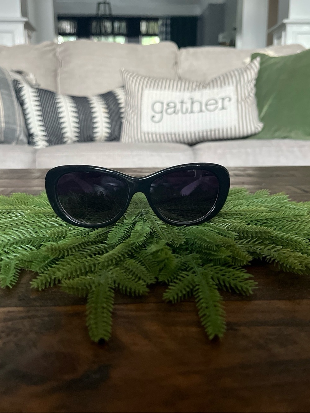 Steve Madden Black Cat-Eye Sunglasses - Little Ms. Jackie O…. Just Saying